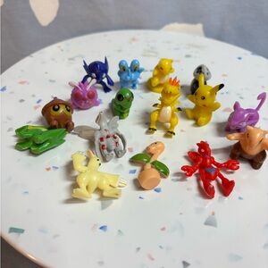 Colorful Miniature Figurine Set